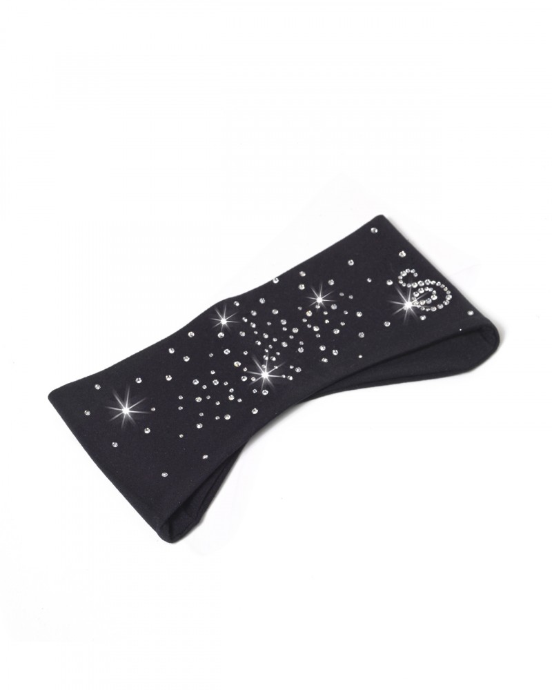 Sagester pannebånd med glitter